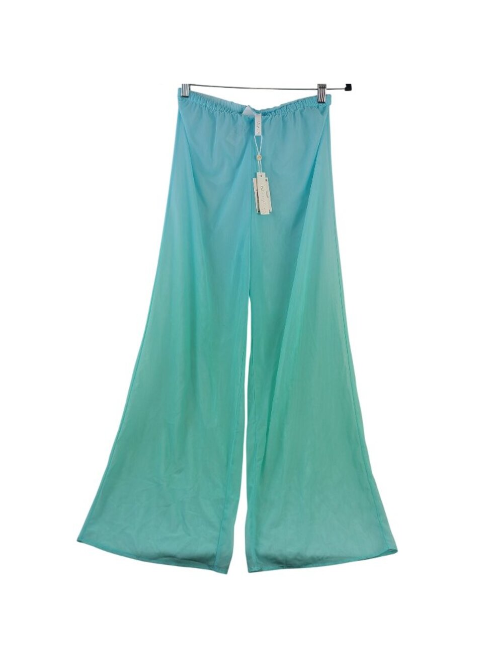 NEW Sunshine 79 Women's Sheer Wide-Leg Pants In Seafoam Sz XS